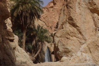 Mountain oasis of Chebika du Jerid, Tozeur TN