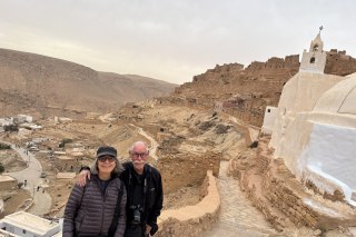 A walk with Masoud around the Berber village of Chenini TN