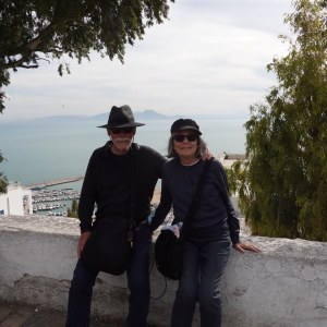 Viewpoint towards Sidi Abderrahmane El Mekki from Sidi Bou Sidi, TN