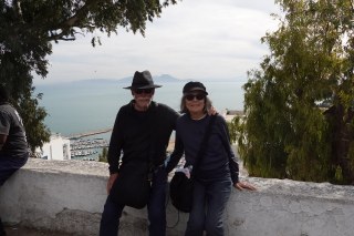 Viewpoint towards Sidi Abderrahmane El Mekki from Sidi Bou Sidi, TN