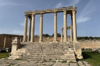 Temple of Ceasar, Roman ruins of Dougga TN
